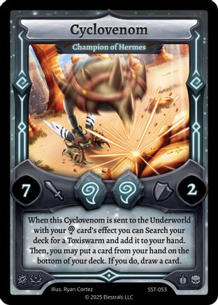 Image of Cyclovenom - Champion of Hermes (SST-053) (SST-053) - Divine Champions Sunstrike