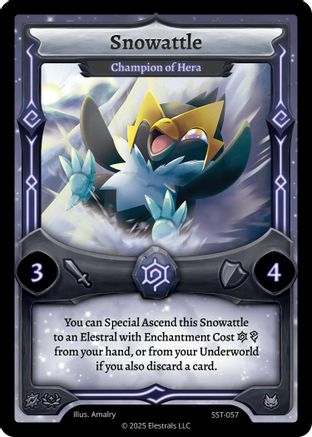Image of Snowattle - Champion of Hera (SST-057) (SST-057) - Divine Champions Sunstrike