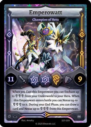 Image of Emperowatt - Champion of Hera (SST-059) (SST-059) - Divine Champions Sunstrike Holo