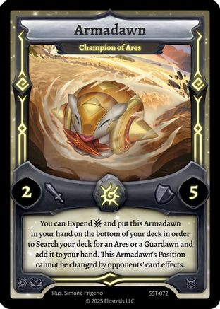 Image of Armadawn - Champion of Ares (SST-072) - Divine Champions Sunstrike