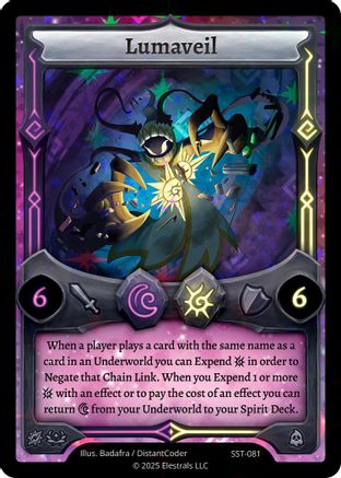 Image of Lumaveil (SST-081) (SST-081) - Divine Champions Sunstrike Holo