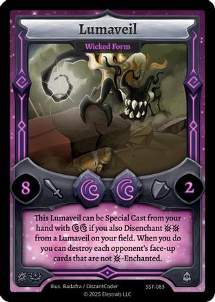 Image of Lumaveil - Wicked Form (SST-083) - Divine Champions Sunstrike