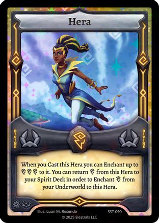 Image of Hera (SST-090) (SST-090) - Divine Champions Sunstrike Holo