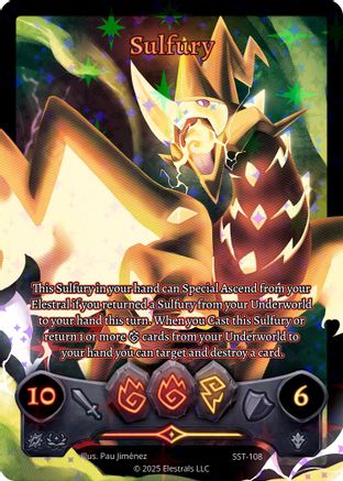 Image of Sulfury (SST-108) (SST-108) - Divine Champions Sunstrike Holo