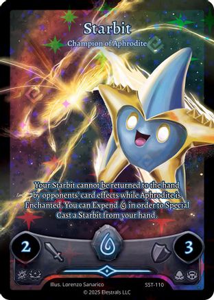 Image of Starbit - Champion of Aphrodite (SST-110) (SST-110) - Divine Champions Sunstrike Holo