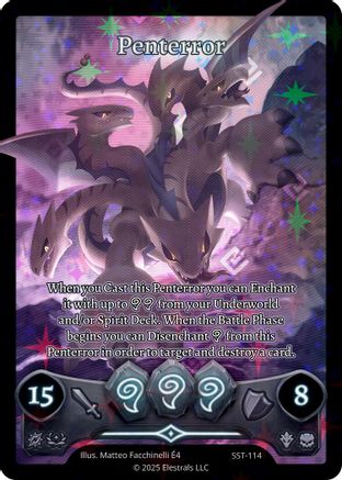 Image of Penterror (SST-114) (SST-114) - Divine Champions Sunstrike Holo