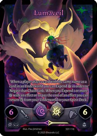 Image of Lumaveil (SST-118) (SST-118) - Divine Champions Sunstrike Holo