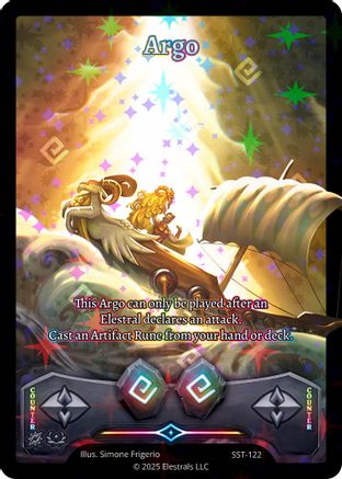 Image of Argo (SST-122) - Divine Champions Sunstrike Holo