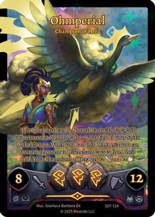 Image of Ohmperial - Champion of Hera (SST-124) (SST-124) - Divine Champions Sunstrike Holo