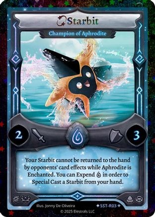 Image of Starbit - Champion of Aphrodite (SST-R03) (SST-R03) - Divine Champions Sunstrike Reverse Holo