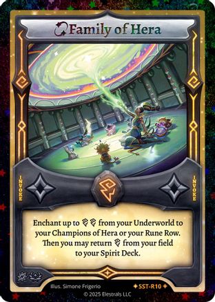 Image of Family of Hera (SST-R10) (SST-R10) - Divine Champions Sunstrike Reverse Holo