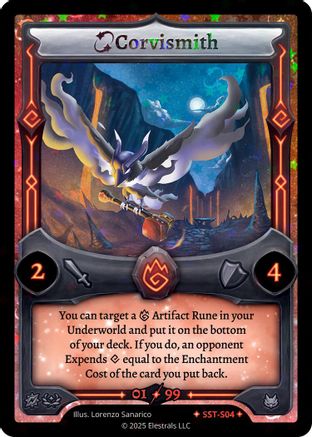 Image of Corvismith (SST-S04) (SST-S04) - Divine Champions Sunstrike Holo