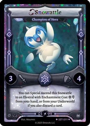 Image of Snowattle - Champion of Hera (SST-S11) - Divine Champions Sunstrike Holo