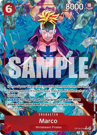 Image of Marco (Alternate Art) (OP16-014) - The Time of Battle Foil