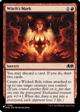 Image of Witch's Mark (LIST-158) - The List Reprints