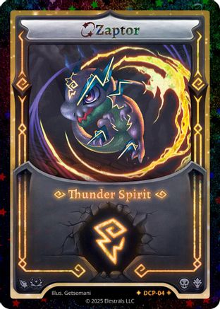Image of Zaptor (DCP-04) - Divine Champions Sunstrike Promos Reverse Holo