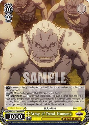 Image of Army of Demi-Humans (B) (HC) (OVL/SE51-E11Hb HC) - Nazarick: Tomb of the Undead Vol.3 Extra Booster