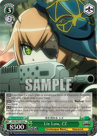 Image of Lie Low, CZ (OVL/SE51-E24 R) - Nazarick: Tomb of the Undead Vol.3 Extra Booster