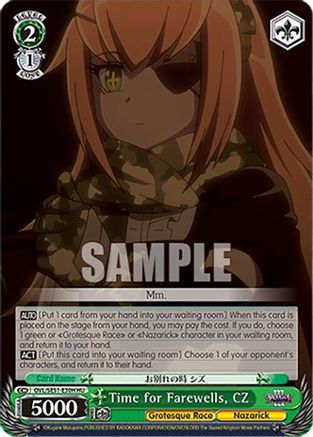 Image of Time for Farewells, CZ (HU) (OVL/SE51-E30H HU) - Nazarick: Tomb of the Undead Vol.3 Extra Booster