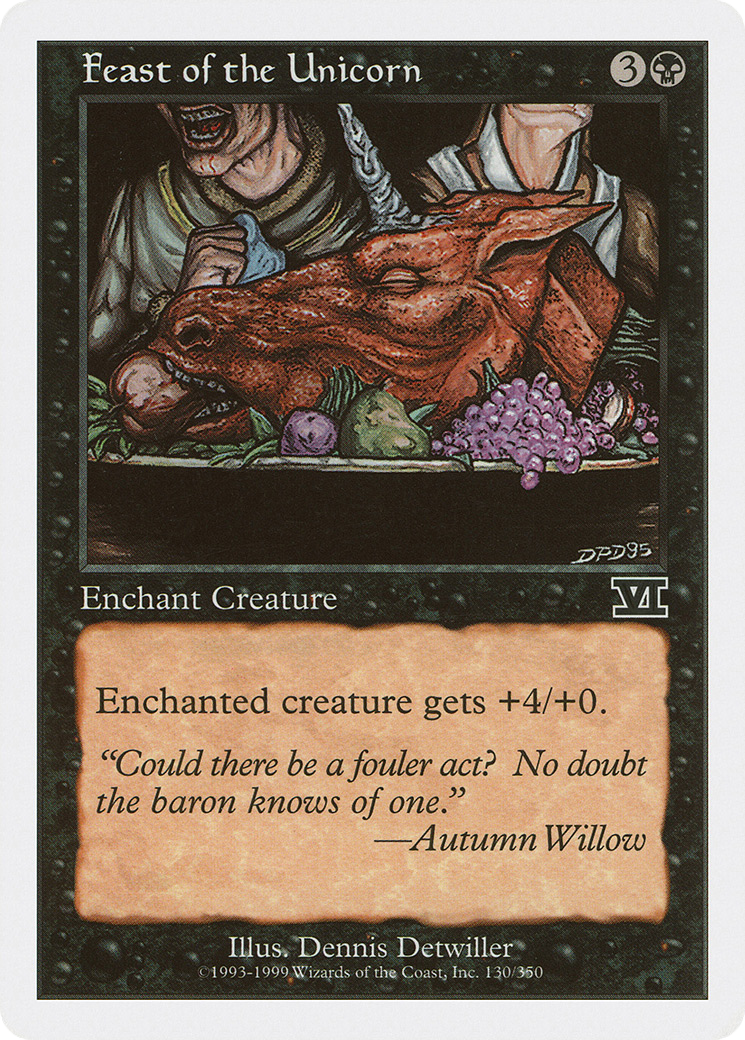 Image of Feast of the Unicorn (6ED-130) - Classic Sixth Edition