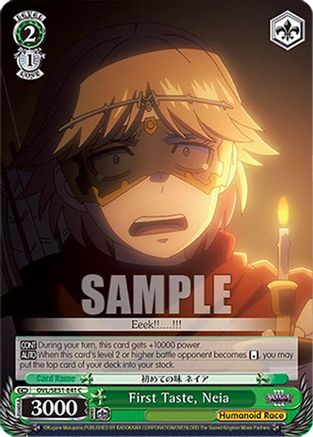 Image of First Taste, Neia (OVL/SE51-E41 C) - Nazarick: Tomb of the Undead Vol.3 Extra Booster