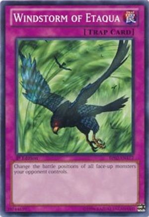 Image of Windstorm of Etaqua (BP02-EN177) - Battle Pack 2: War of the Giants 1st Edition