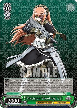 Image of Precision Shooting, CZ (PR) (OVL/SE51-PE01 PR) - Nazarick: Tomb of the Undead Vol.3 Extra Booster