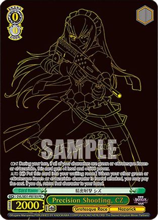 Image of Precision Shooting, CZ (PR+) (Foil) (OVL/SE51-PE01EX PR+) - Nazarick: Tomb of the Undead Vol.3 Extra Booster