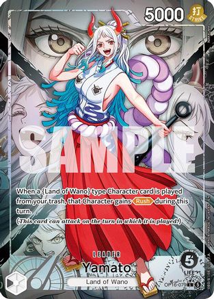 Image of Yamato (Alternate Art) (OP16-079) - The Time of Battle Foil