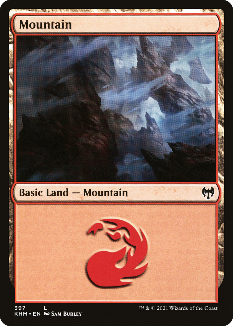 Image of Mountain (KHM-397) - Kaldheim Foil