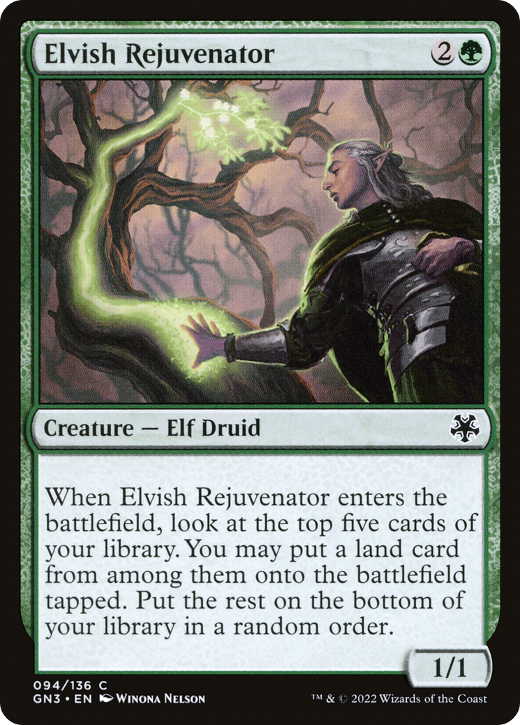 Image of Elvish Rejuvenator (GN3-094) - Game Night: Free-for-All