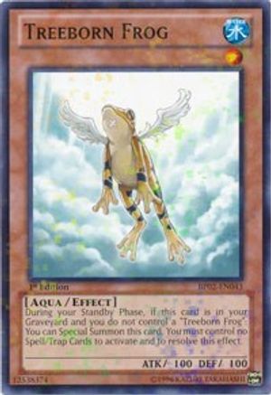 Image of Treeborn Frog (Mosaic Rare) (BP02-EN043) - Battle Pack 2: War of the Giants Unlimited
