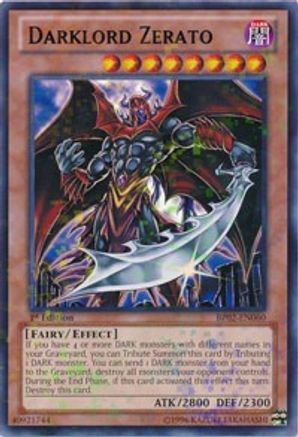 Image of Darklord Zerato (Mosaic Rare) (BP02-EN060) - Battle Pack 2: War of the Giants Unlimited