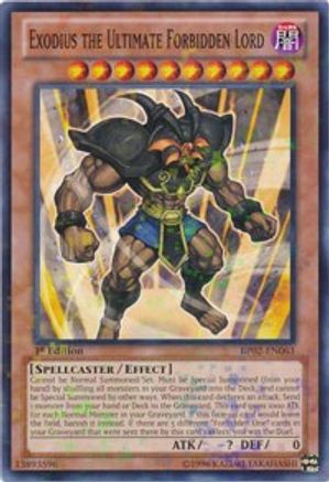 Image of Exodius the Ultimate Forbidden Lord (Mosaic Rare) (BP02-EN063) - Battle Pack 2: War of the Giants 1st Edition