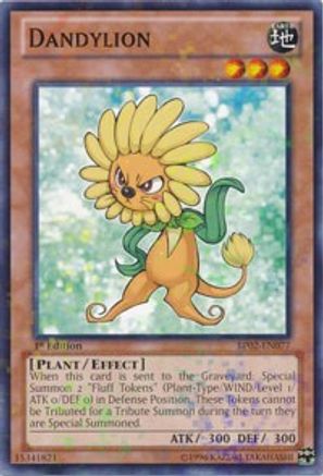 Image of Dandylion (Mosaic Rare) (BP02-EN077) - Battle Pack 2: War of the Giants 1st Edition