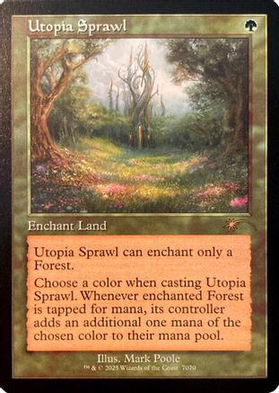 Image of Utopia Sprawl (SLD-7070) - Secret Lair Drop Series Foil
