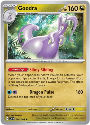 Image of Goodra (Non-Holo) 068/086  Deck Exclusives - Uncommon