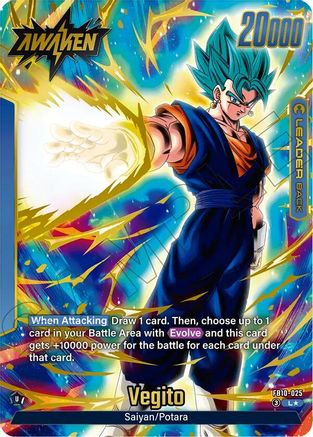 Image of Son Goku/Vegeta // Vegito (Alternate Art) (FB10-025) - Cross Force Holofoil