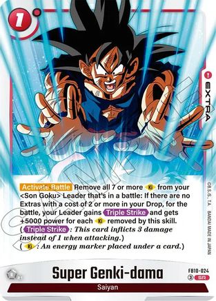 Image of Super Genki-dama (FB10-024) - Cross Force Holofoil