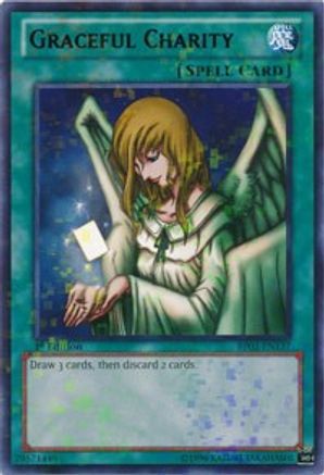 Image of Graceful Charity (Mosaic Rare) (BP02-EN137) - Battle Pack 2: War of the Giants 1st Edition