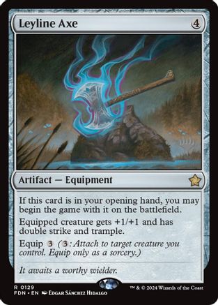 Image of Leyline Axe (PPECL-129) - Promo Pack: Lorwyn Eclipsed