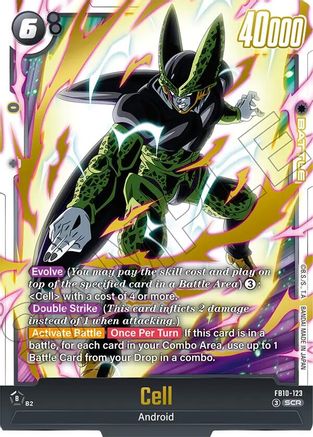 Image of Cell - FB10-123 (FB10-123) - Cross Force Holofoil