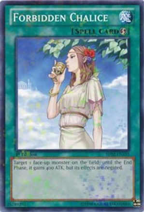Image of Forbidden Chalice (Mosaic Rare) (BP02-EN155) - Battle Pack 2: War of the Giants 1st Edition