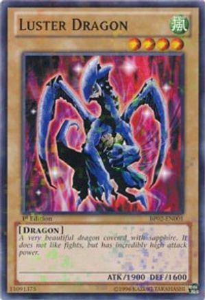 Image of Luster Dragon (Mosaic Rare) (BP02-EN001) - Battle Pack 2: War of the Giants Unlimited