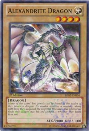 Image of Alexandrite Dragon (Mosaic Rare) (BP02-EN004) - Battle Pack 2: War of the Giants 1st Edition