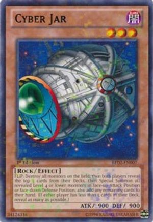 Image of Cyber Jar (Mosaic Rare) (BP02-EN007) - Battle Pack 2: War of the Giants 1st Edition