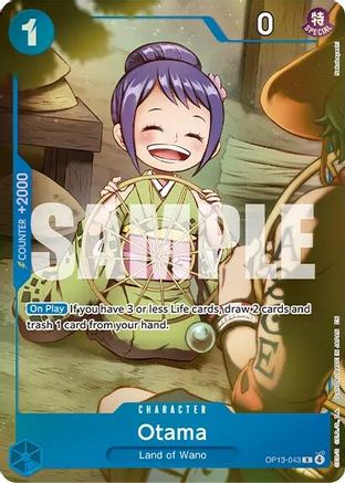 Image of Otama (Premium Card Collection -Best Selection Vol. 6-) (OP13-043) - One Piece Promotion Cards Foil