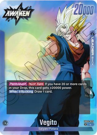 Image of Vegito - FB05-025 (FB05-025) - Story Booster 01 Holofoil