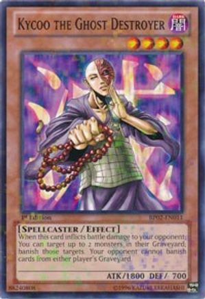 Image of Kycoo the Ghost Destroyer (Mosaic Rare) (BP02-EN011) - Battle Pack 2: War of the Giants 1st Edition
