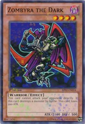Image of Zombyra the Dark (Mosaic Rare) (BP02-EN014) - Battle Pack 2: War of the Giants Unlimited
